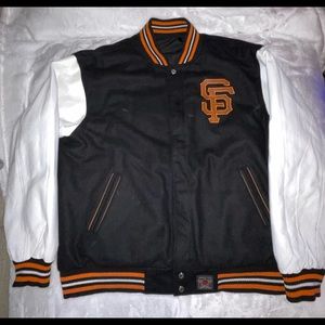 Sf Giants reversible letterman jacket